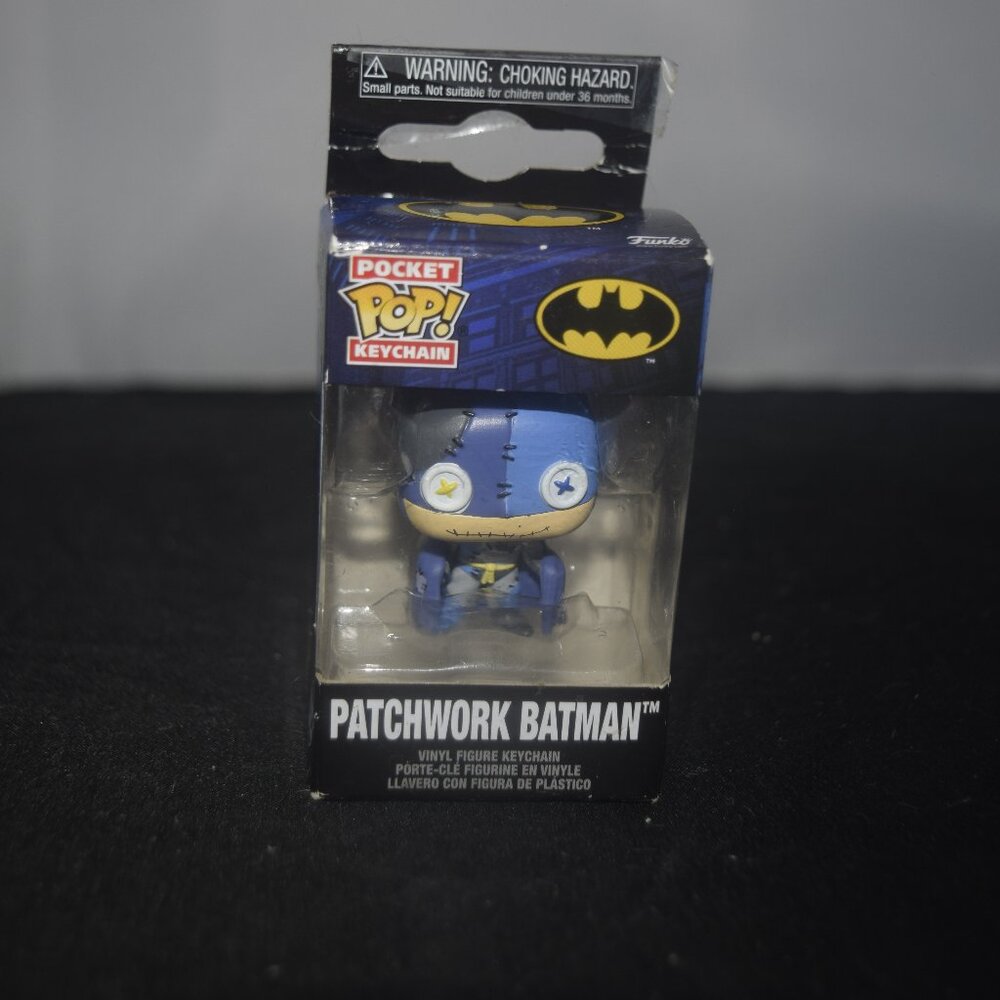 Funko Pocket Pop! Keychain: DC Comics – Patchwork Batman (New in Box)